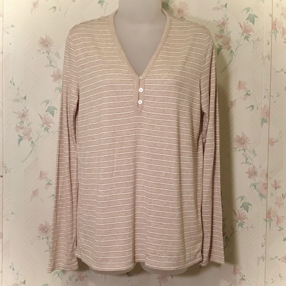 GAP Metallic Pajama Top